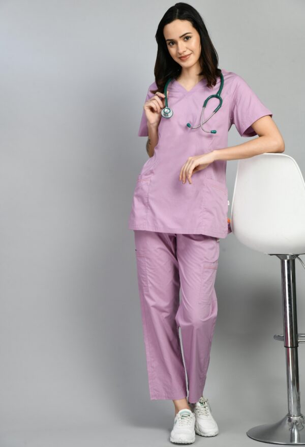 Pink Scrub Suit