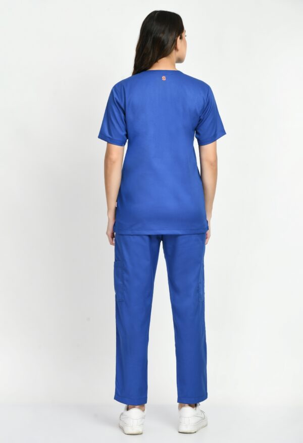 Blue Unisex Scrub Uniform