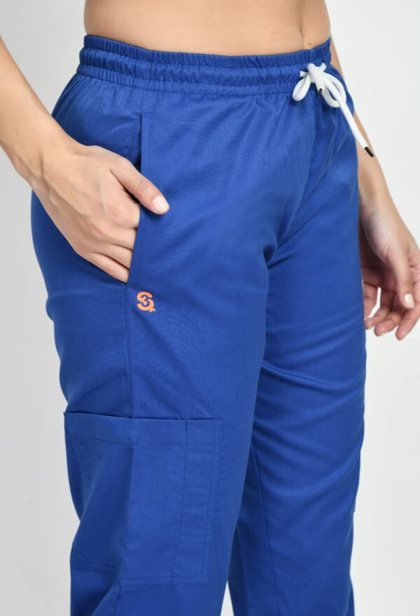 Blue Nurse Scrub Uniform