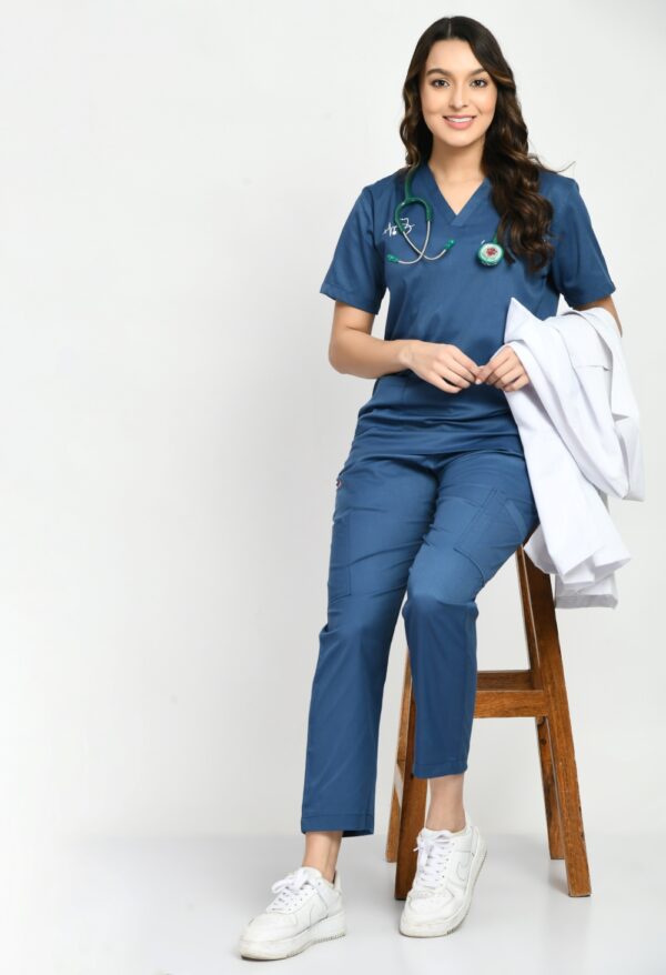 Blue Scrub Uniform