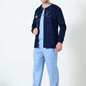 Button Jkt Navy-M