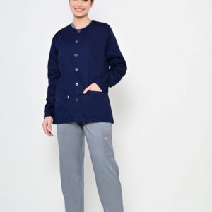 Button Jkt Navy-W