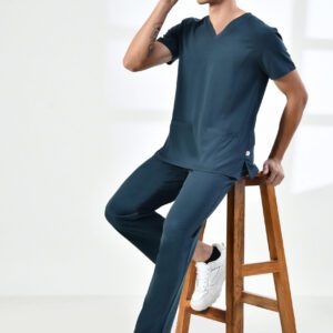 American Scrub Prince pkt Airforce Blue