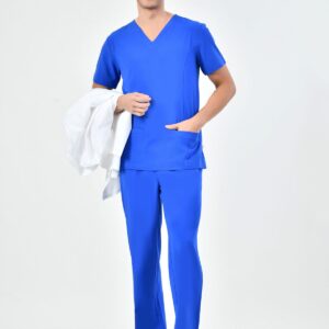 American Scrub Prince pkt Royal Blue